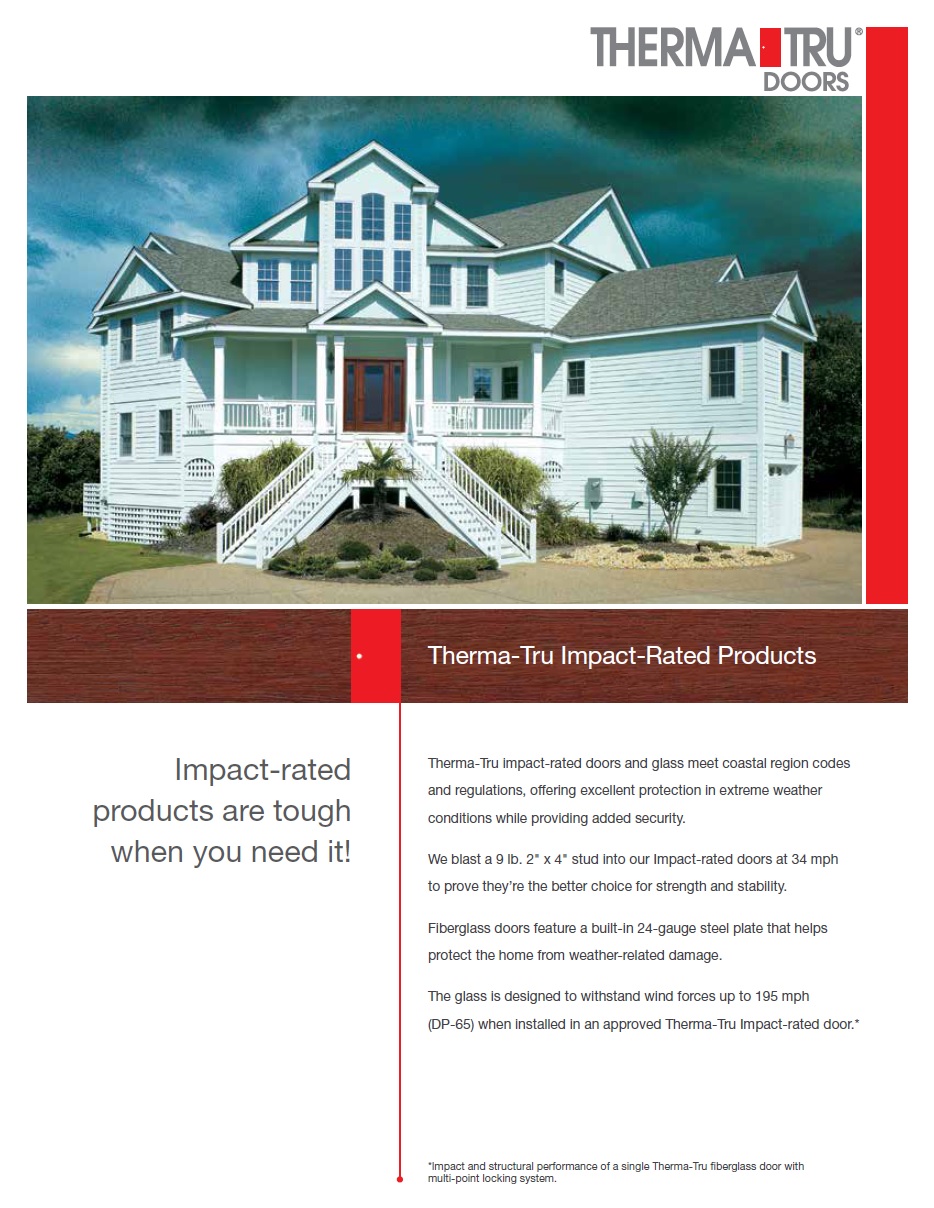HIW Windows - Therma Tru Impact Brochure